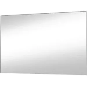 Höffner Spiegel  Xena ¦ silber ¦ Glas,Aluminium,Holzwerkstoff ¦ Maße (cm): B: 120 H: 77