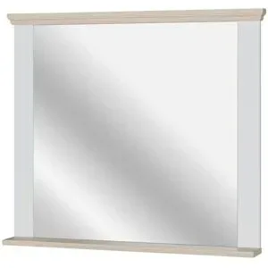 Höffner Spiegel  Countryside ¦ weiß ¦ Holzwerkstoff,Glas ¦ Maße (cm): B: 98,9 H: 86,7 T: