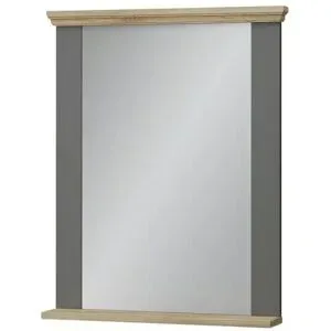 Höffner Spiegel  Countryside ¦ grau ¦ Holzwerkstoff,Glas ¦ Maße (cm): B: 69,8 H: 86,7 T: