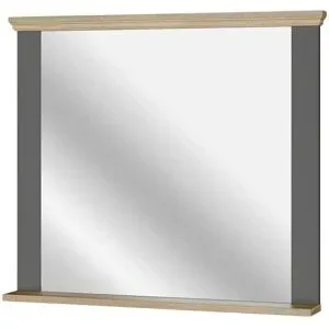 Höffner Spiegel  Countryside ¦ grau ¦ Holzwerkstoff,Glas ¦ Maße (cm): B: 98,9 H: 86,7 T: