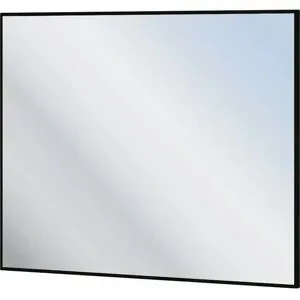 Höffner Wandspiegel  Garda ¦ schwarz ¦ Spiegelglas,Holzwerkstoff ¦ Maße (cm): B: 92 H: