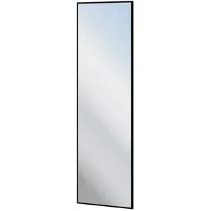 Höffner Wandspiegel  Quorn ¦ schwarz ¦ Spiegelglas,Holzwerkstoff ¦ Maße (cm): B: 40 H: