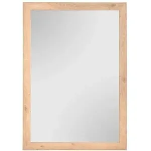 Höffner Spiegel 48 x 68 cm Kim ¦ holzfarben ¦ Holzwerkstoff ¦ Maße (cm): B: 1,6 H: 68