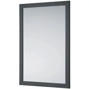 Höffner Spiegel 48 x 68 cm Kim ¦ grau ¦ Holzwerkstoff ¦ Maße (cm): B: 1,6 H: 68