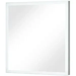 Höffner Badspiegel  Sandsee ¦ Glas,Metall ¦ Maße (cm): B: 70 H: 70 T: 3.0