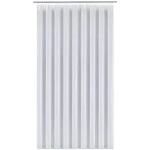 Weckbrodt Gardinenstore mit Kräuselband  Emil ¦ weiß ¦ Synthetik ¦ Maße (cm): H: