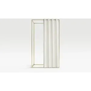 Höffner Ösenschal  Valletta ¦ beige ¦ Maße (cm): B: 145 H: 245