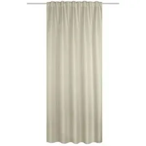 HOMEbasics Verdunklungsschal   ¦ beige ¦ Maße (cm): B: 135