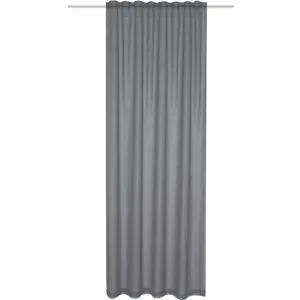 HOMEbasics Fertigschal   ¦ grau ¦ Maße (cm): B: 140 H: 245