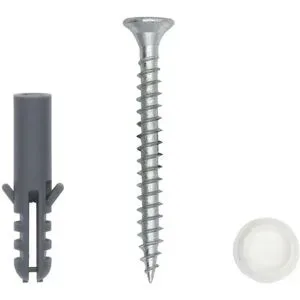 Mydeco Schraubenset Level 10er Set   ¦ silber ¦ Stahl ¦ Maße (cm): B: 4 H: 0,8