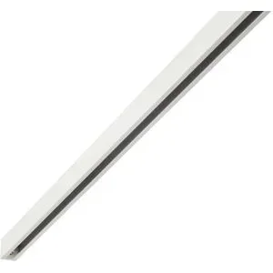 Mydeco Vorhangschiene smart 1-Lauf   ¦ weiß ¦ Aluminium ¦ Maße (cm): B: 240 H: