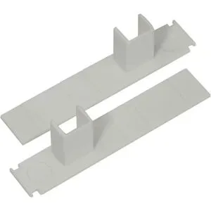 Mydeco VHS Endkappe   ¦ weiß ¦ Kunststoff ¦ Maße (cm): B: 9 H: 2