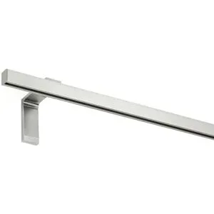 Mydeco Vorhangschiene smart 1-Lauf   ¦ silber ¦ Aluminium ¦ Maße (cm): B: 200 H: