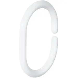 Mydeco Ringe 12er-Set   ¦ weiß ¦ Aluminium ¦ Maße (cm): B: 3,8 H: 0,5