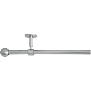 Mydeco Teleskopgarnitur 2in1 cap   ¦ silber ¦ Aluminium ¦ Maße (cm): B: 286 H: