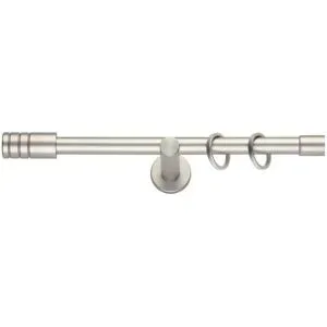 Mydeco Teleskopgarnitur rillcube   ¦ silber ¦ Stahl ¦ Maße (cm): B: 120 H: 1,9