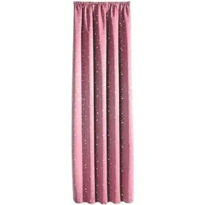 Weckbrodt Verdunk.-/Thermovorhang   ¦ rosa/pink ¦ Synthetik ¦ Maße (cm): B: 135