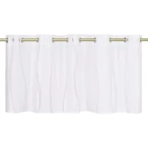 como Caféhausgardine  Wellen ¦ Synthetik ¦ Maße (cm): B: 45
