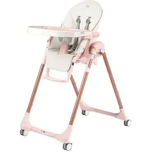PEG Hochstuhl  Prima Pappa Follow me ¦ rosa/pink ¦ Maße (cm): B: 55 H: 104
