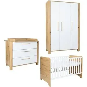 Höffner Babyzimmer 3er-Set  Marlon ¦ mehrfarbig ¦ Maße (cm): B: 388 H: 382