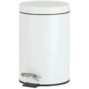 KHG Kosmetikeimer 3 l   ¦ weiß ¦ Aluminium ¦ Maße (cm): H: 26  Ø: 16.8