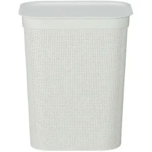 Rotho Wäschesammler  BRISEN ¦ weiß ¦ Kunststoff ¦ Maße (cm): B: 43,1 H: 52,9 T: