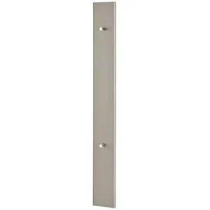 Höffner Garderobenpaneel  Duna ¦ beige ¦ Glas,Holzwerkstoff ¦ Maße (cm): B: 16 H: 140 T: