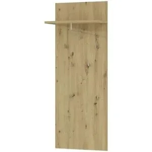 Höffner Garderobenpaneel  Rovato ¦ holzfarben ¦ Holzwerkstoff,Metall ¦ Maße (cm): B: