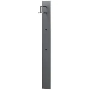 Höffner Garderobenpaneel  Odessa ¦ grau ¦ Holzwerkstoff ¦ Maße (cm): B: 20 H: 190 T: