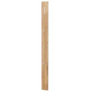 Wohnwert Garderobenpaneel  Azzura ¦ holzfarben ¦ MDF-Platte ¦ Maße (cm): B: 14