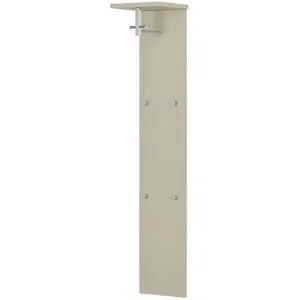 Wohnwert Garderobenpaneel  Nicolo ¦ beige ¦ MDF-Platte ¦ Maße (cm): B: 33 H: 167
