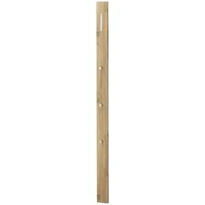Wohnwert Garderobenpaneel  Helen ¦ holzfarben ¦ MDF-Platte ¦ Maße (cm): B: 10 H: