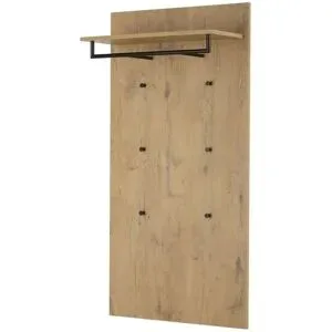 Höffner Garderobenpaneel  Paris ¦ holzfarben ¦ Holzwerkstoff ¦ Maße (cm): B: 80,6 H: