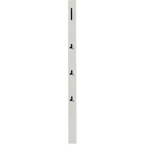 Höffner Garderobenpaneel  Capri ¦ weiß ¦ MDF-Platte ¦ Maße (cm): B: 10 H: 165 T: 6.0