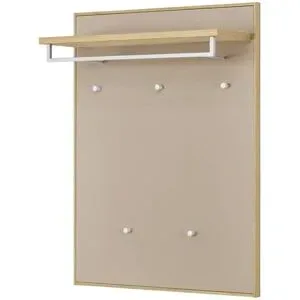 Höffner Garderobenpaneel  Tiba ¦ creme ¦ Holzwerkstoff ¦ Maße (cm): B: 83 H: 109 T: 29.0