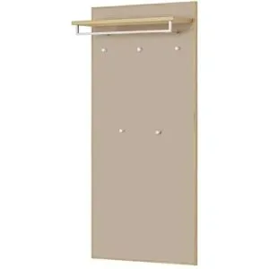 Höffner Garderobenpaneel  Tiba ¦ creme ¦ Holzwerkstoff ¦ Maße (cm): B: 83 H: 183 T: 29.0