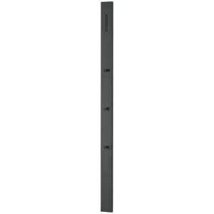 Höffner Garderobenpaneel  Oskar ¦ grau ¦ MDF-Platte ¦ Maße (cm): B: 10 H: 165 T: 5.0