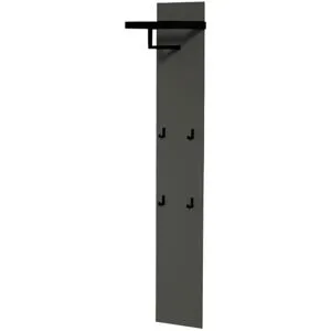 Wohnwert Garderobenpaneel  Leo ¦ grau ¦ Holzwerkstoff ¦ Maße (cm): B: 35 H: 165