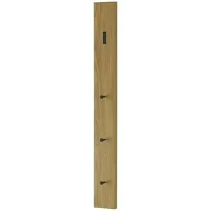 Höffner Garderobenpaneel  Daone ¦ holzfarben ¦ Holzwerkstoff ¦ Maße (cm): B: 14 H: 120