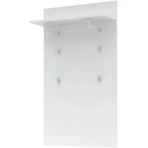 Höffner Garderobenpaneel  Vitreo Neo ¦ weiß ¦ Holzwerkstoff ¦ Maße (cm): B: 80 H: 138 T: