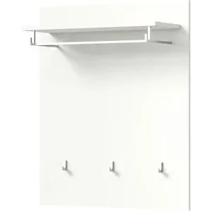 Höffner Garderobenpaneel   ¦ weiß ¦ Holzwerkstoff ¦ Maße (cm): B: 80 H: 96 T: 25.0