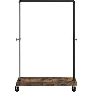 Höffner Kleiderständer  Dalson ¦ schwarz ¦ Holzwerkstoff,Metall ¦ Maße (cm): B: 104,5 H: