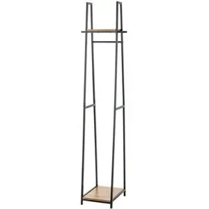 Höffner Garderobenständer   ¦ holzfarben ¦ Metall,Holzwerkstoff ¦ Maße (cm): B: 38 H: