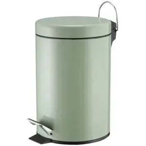 KHG Kosmetikeimer   ¦ grün ¦ Aluminium ¦ Maße (cm): H: 26  Ø: 16.8