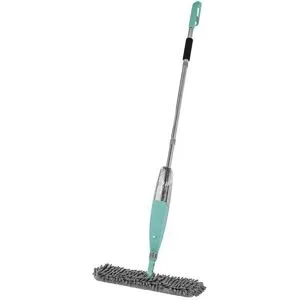 CleanMaxx Spray-Mopp   ¦ türkis/petrol ¦ Kunststoff ¦ Maße (cm): B: 9,5 H: 53