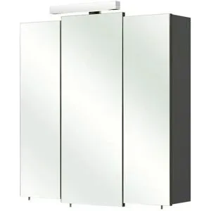 uno Spiegelschrank  3-türig  Monti ¦ weiß ¦ Maße (cm): B: 68 H: 73 T: 20.0