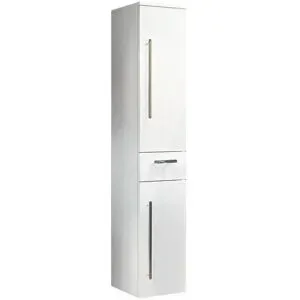 Höffner Hochschrank  Spieksee ¦ weiß ¦ Maße (cm): B: 30 H: 161,6 T: 30.0