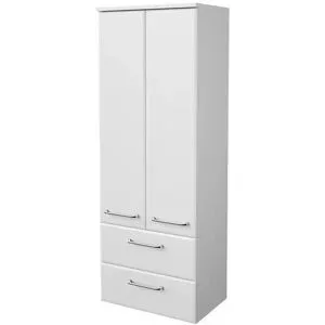 smart Midischrank Onda   ¦ weiß ¦ Maße (cm): B: 50 H: 136,1 T: 33.0