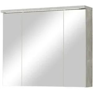 uno Spiegelschrank  Polsensee ¦ grau ¦ Maße (cm): B: 80 H: 69 T: 20.0