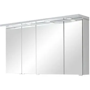Höffner Spiegelschrank  Schwielowsee ¦ weiß ¦ Maße (cm): B: 120 H: 68 T: 15.0